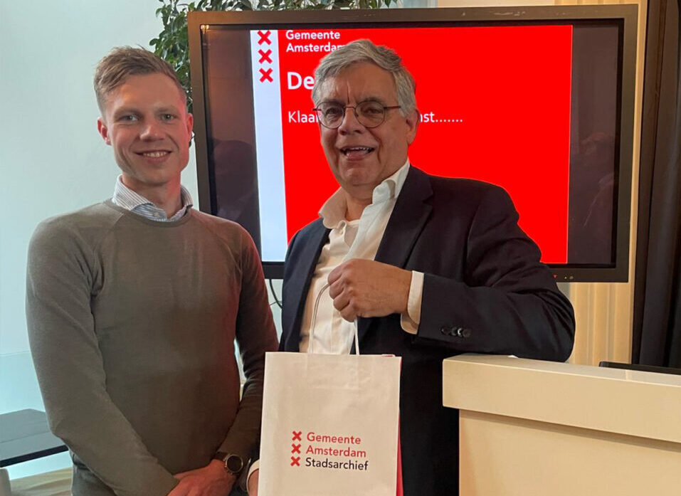 Prachtig stuk werk afgesloten voor de Gemeente Amsterdam